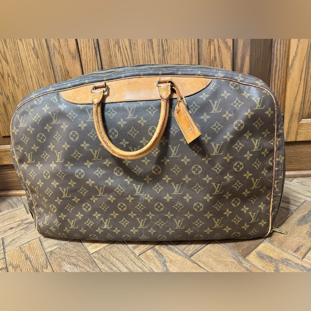 Louis Vuitton Preloved Vintage Alize Monogram Travel Garment Luggage Bag